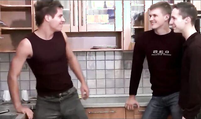 insane college-aged age teenage Threesome