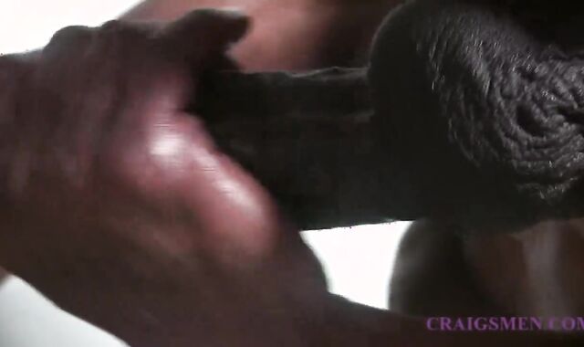 fat ebony ten-Pounder Solo JO