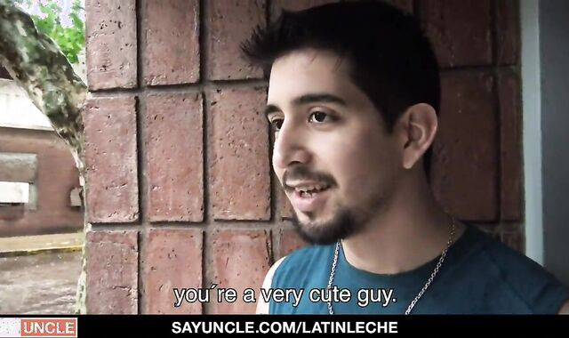 Rainy Day butt-hole For Gay-For-Pay Latino youngster