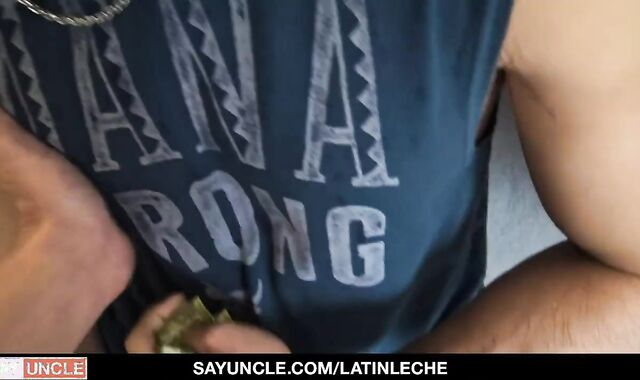 Rainy Day butt-hole For Gay-For-Pay Latino youngster