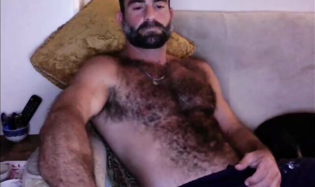 Sunday in nature's outfit Up Dilf Smoking On sofa