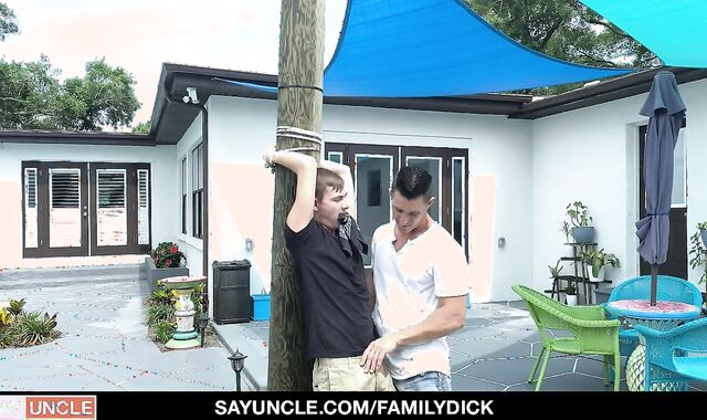 'Cousin acquires bound Up And fucked By Step-Uncle'