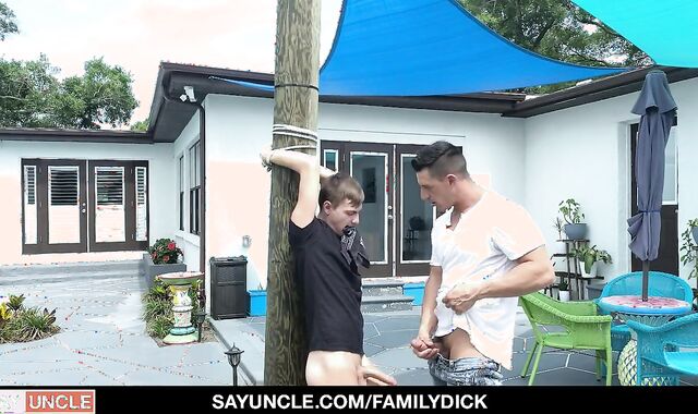 'Cousin acquires bound Up And fucked By Step-Uncle'