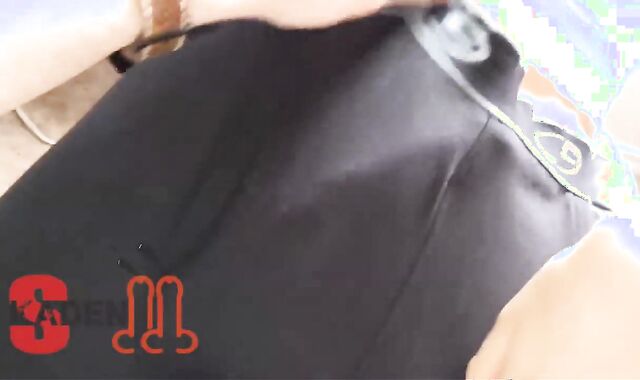 DRAPED twenty Y/O str8 manhood receives FELLATED BY SKADEN