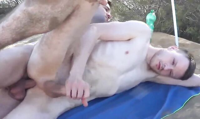 naked In The Gran Canaria Sand Dunes