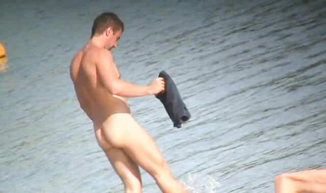 STAGGING ON in nature's outfit masculines AT THE NATURIST BEACH VOL four