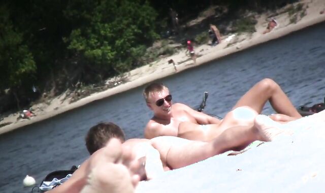 STAGGING ON in nature's outfit masculines AT THE NATURIST BEACH VOL four