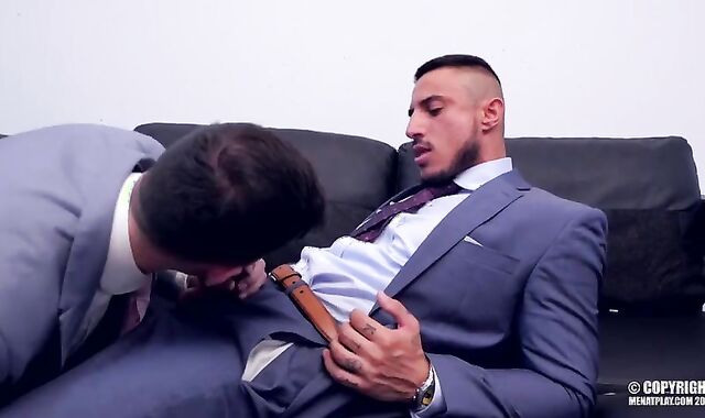 Muscle faggot bung stab Suit ball butter explosion