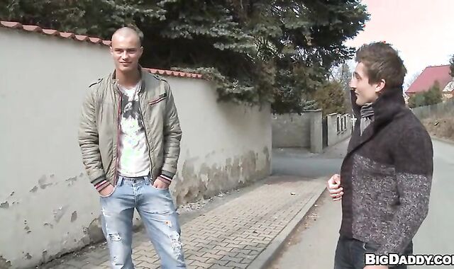 Petr Bousek Takes It In An Alley