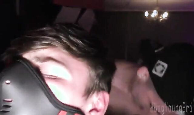 Hooded college-aged Yo British Dual In Nature's Attire