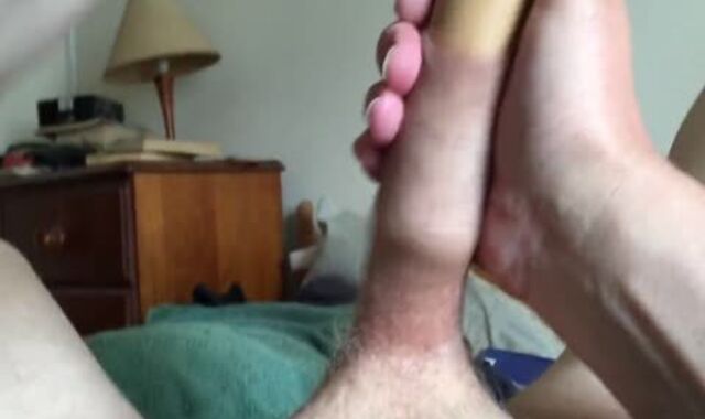 Over ten Mins Foreskin pinch - three Of five