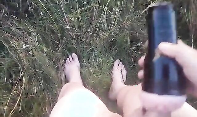 FLESHLIGHT At HAY BALES And BULGE