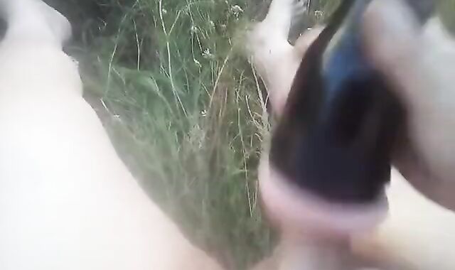 FLESHLIGHT At HAY BALES And BULGE