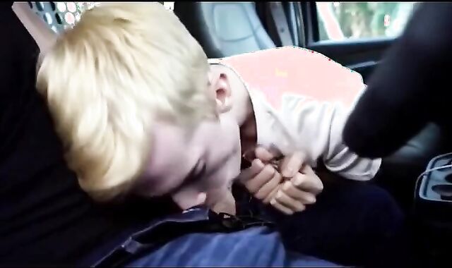 Hitchhiking blondie youngster strapped romped And manhandled By dad nubile