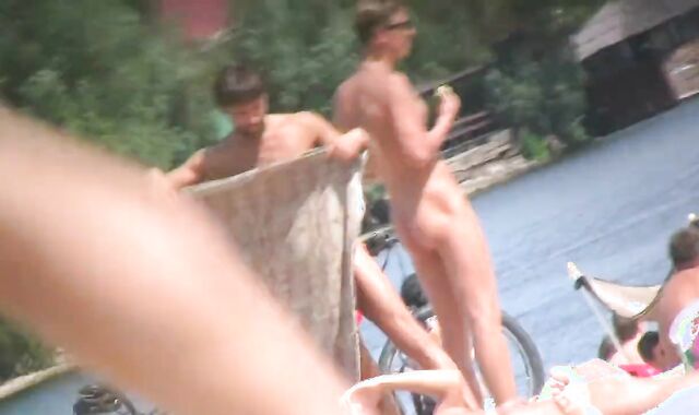 STAGGING ON nude boys AT THE NATURIST BEACH VOL two
