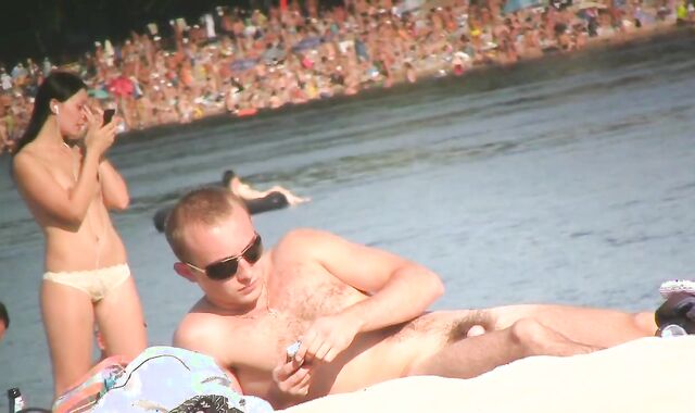 STAGGING ON nude boys AT THE NATURIST BEACH VOL two