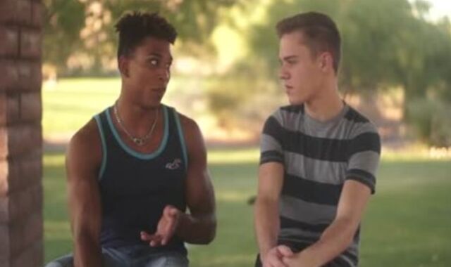 Brian Gibson Presenting Damien Ellis