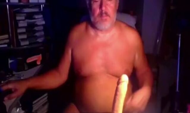 dad European Victim Performs For Me On web cam