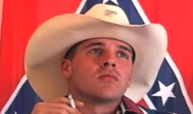 Heterosexual Redneck Cowboy Gulping Beer And Draining His hard-on