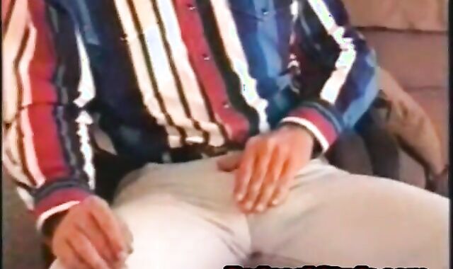 Heterosexual Redneck Cowboy Gulping Beer And Draining His hard-on