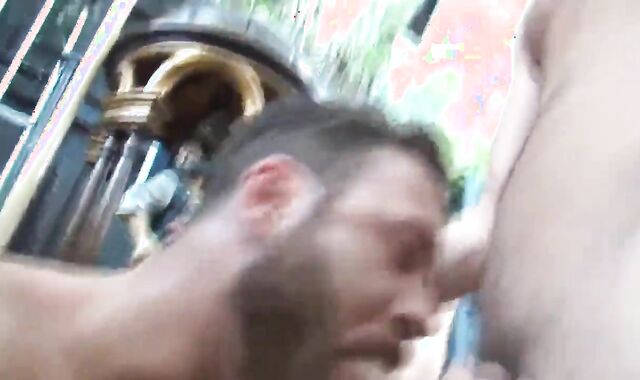 Cumdump's naked gang pound