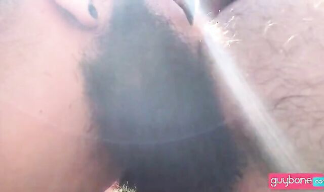 Zaddy bonks Cubby in nature's clothing