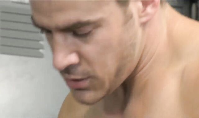 brawny fellows Work Out Their chisels At The Gym