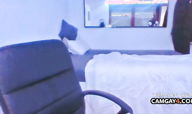 Muscle teenie Wanks Live