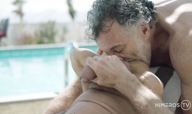 old Real pair boinks With Dual Sided hook-up-faux-cock