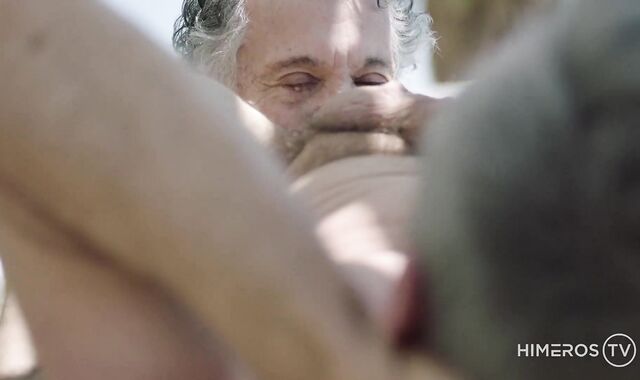 old Real pair boinks With Dual Sided hook-up-faux-cock