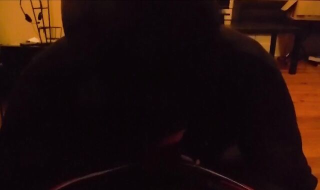 Gulping A 20yo Hetero Big Black Cock