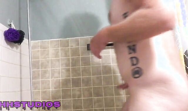 Step Son-In-Law Wanks largest knob Off In super-cute Douche whilst mama Observes