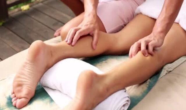 teenager Rubdown And Sole fun For lascivious Uncircumcised twunks