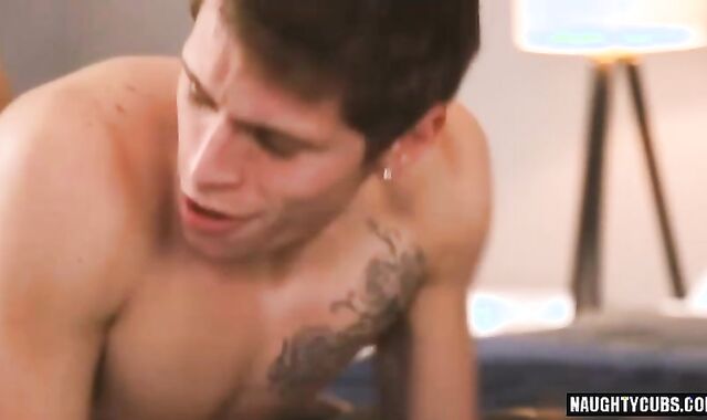 huge manstick faggot Spin Flop With jizz shot