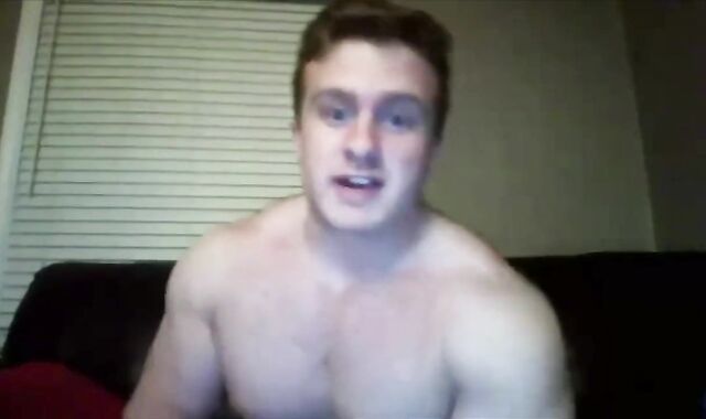 intense Hairy Man Milks Off On web cam