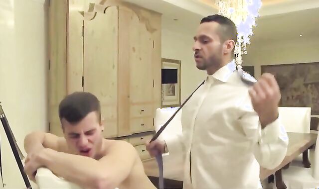 Prosperous Muscle Father And His Fckboy