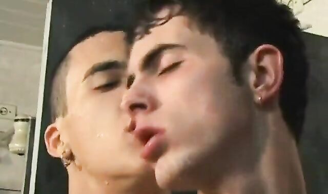 handsome gay studs love ramrod Rail