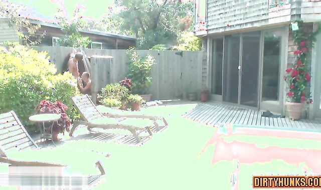 Muscle youngster arse job And prick fluid load