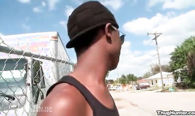 ebony Thug absorbing ultra-kinky Surfer chap