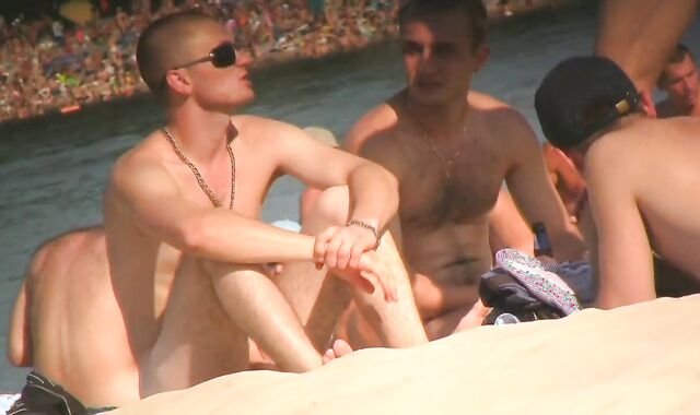 STAGGING ON bare masculines AT THE NATURIST BEACH - VOL 1