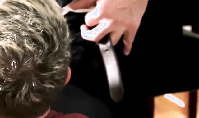 18 age teen Tongues His Step Dad's nectar After Getting Barebacked