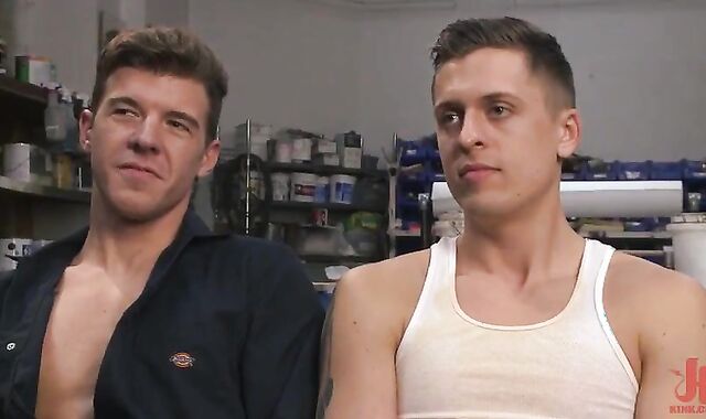 Tyler Rush & JJ Knight fucking On The Job