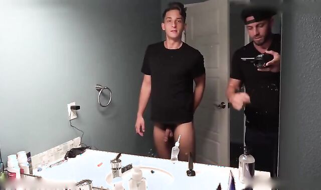 Tall Suntan wang Bradley Whitman Faps His shlong