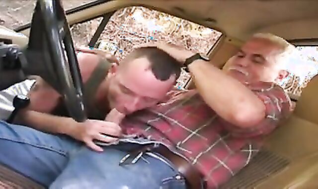 Platinum Parent And Hiker On A Pick-up Van