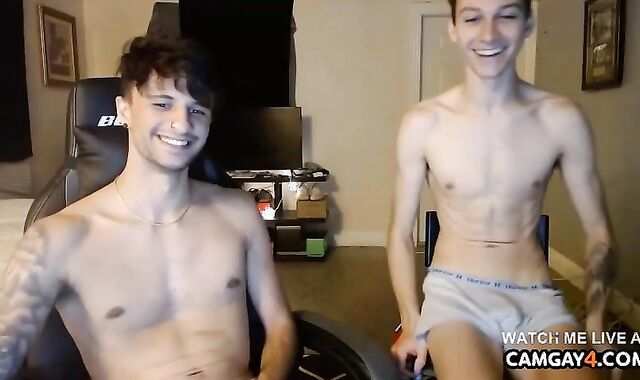 two youthfull boyz Touching Their rods