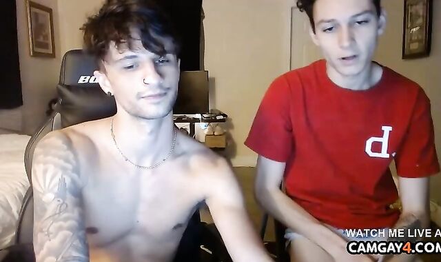 two youthfull boyz Touching Their rods