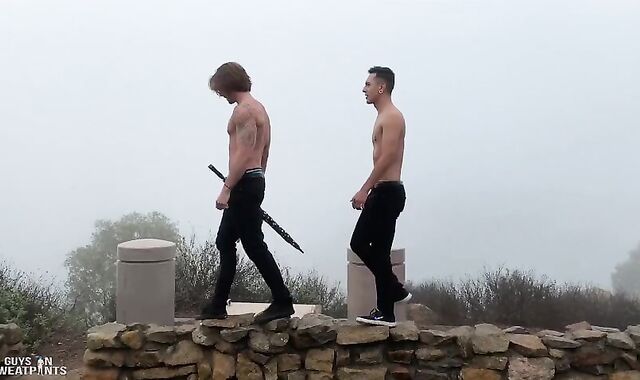 2 Suspended teenies Spin jam