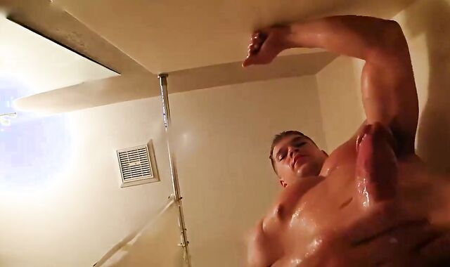 light-haired Muscle guy Miles Houston two