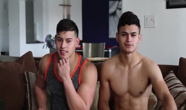 Bodybuilder Eddie Alvarado porks Uncircumcised legitimate age teenie Jerry Cabrera