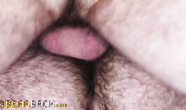 Bearback - Wooly Cubs Atlas Grant & Devin Tyler bang In The Hunk Den